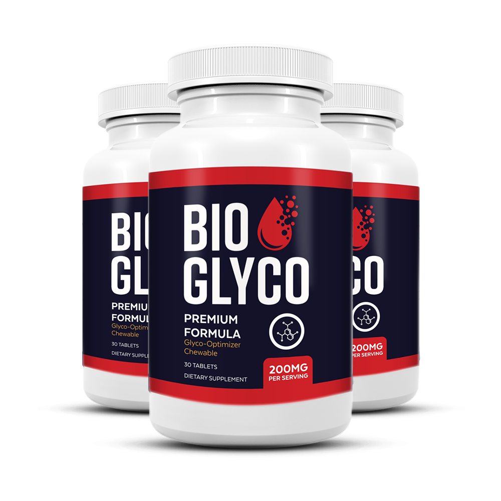 Three bottles of BioGlyco