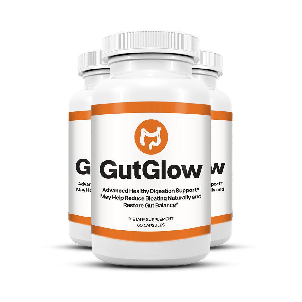 Three bottles of GutGlow