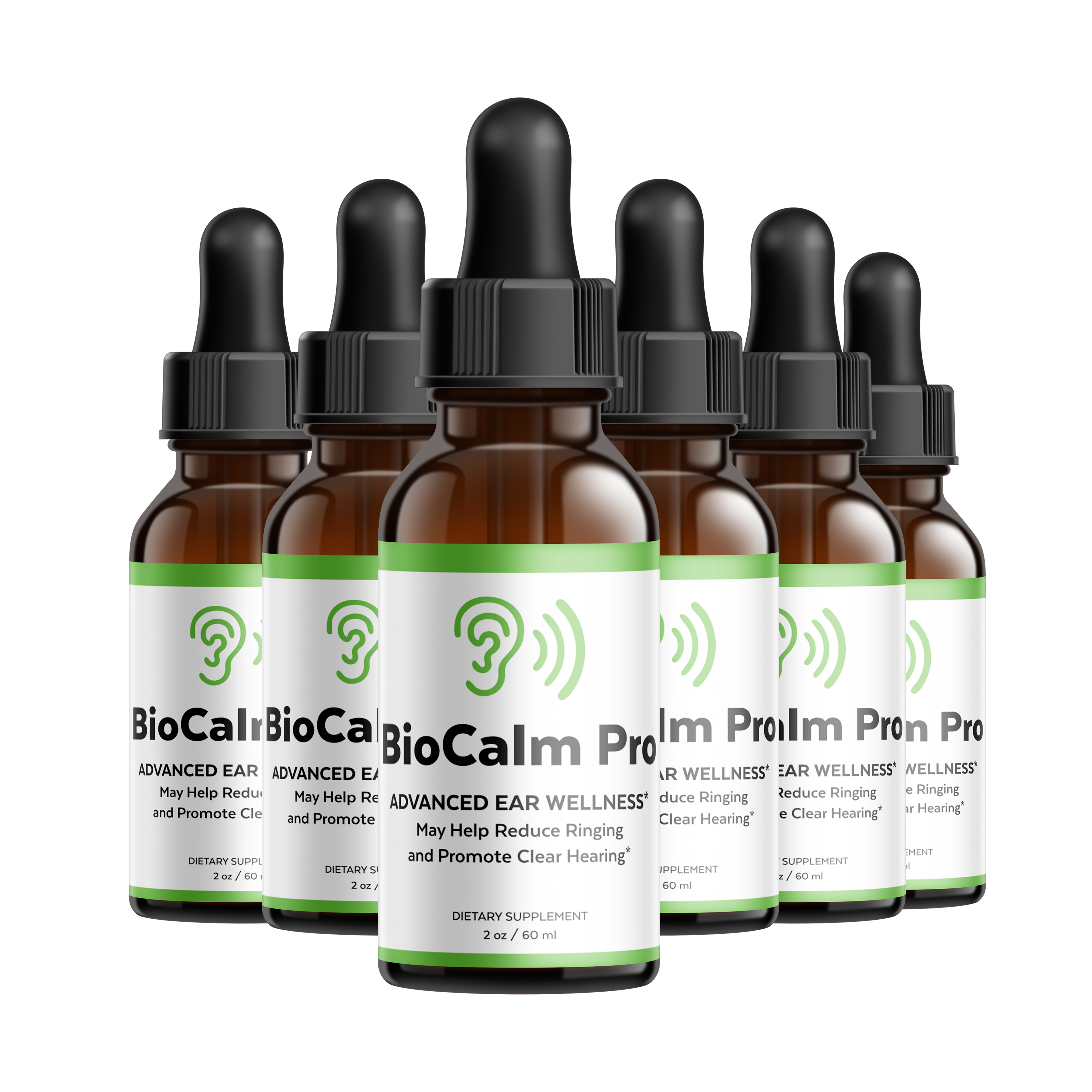 Six bottles of BioCalm Pro